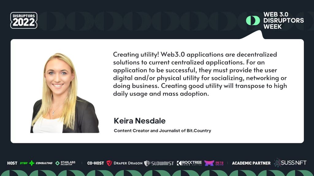 Bit.Country内容创作者： Web 3应用是针对当前中心化应用的去中心化解决方案